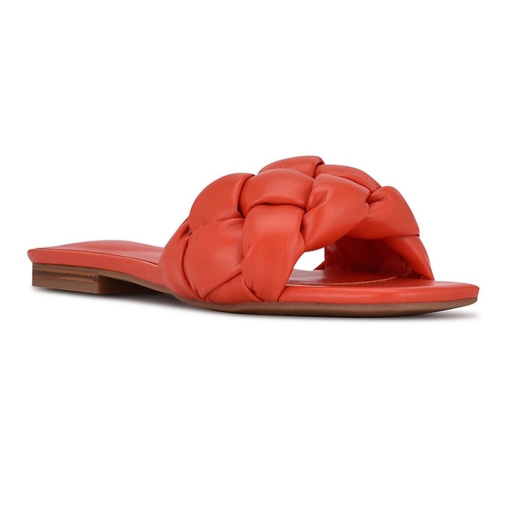 NIB Nine West Sonet Women's Sandal Orange